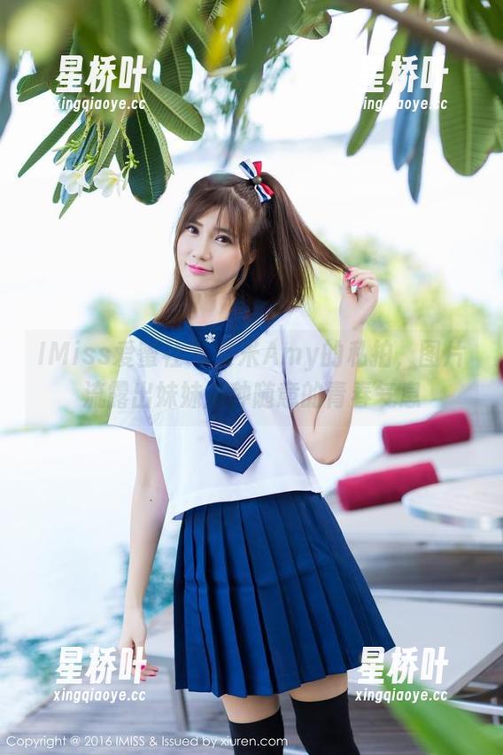 IMiss爱蜜社-艾米Amy IMiss爱蜜社 - 艾米Amy的私拍,图片流露出妹妹那种随意的青春气息
