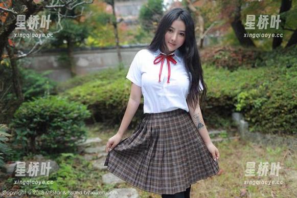 MFStar模范学院-赵小米Kitty MFStar模范学院 - 让人想停留的白裙,赵小米Kitty的福利图片你见过吗?