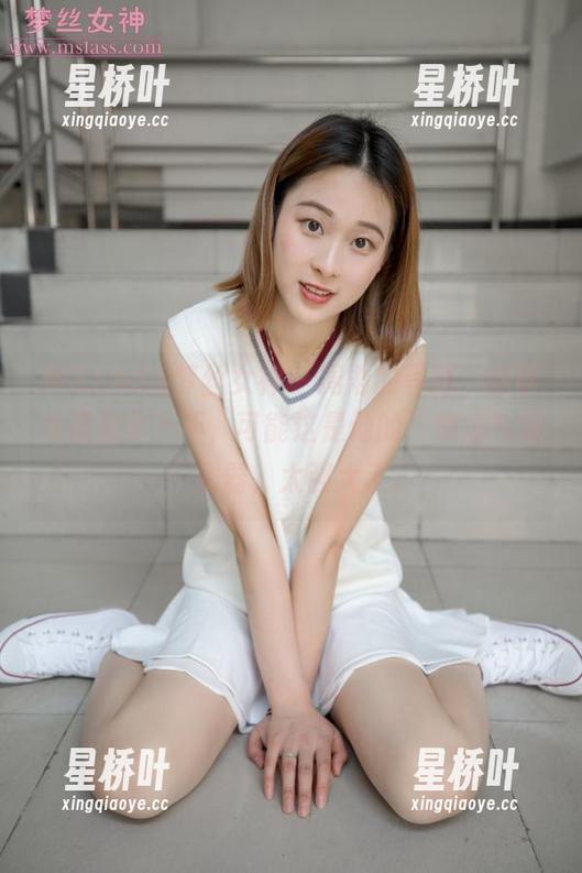 MSLASS梦丝女神 - 周雨的写真，你以为是仙女？不，可能这是他的“纯洁气息”武器，太强大了。