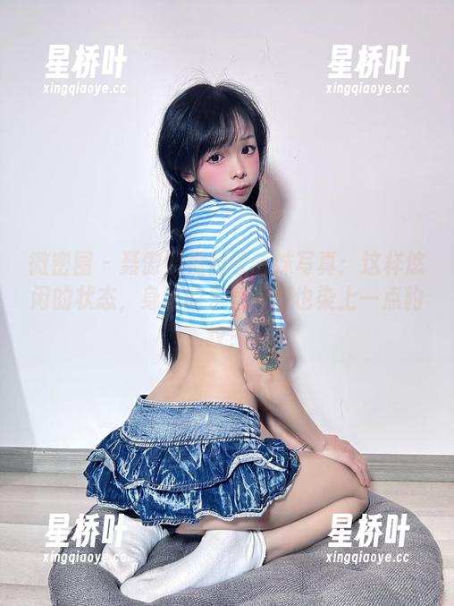 微密圈 - 聂傲娇携豹纹萌妹写真：这样悠闲的状态，身边的东西好想也染上一点豹纹！